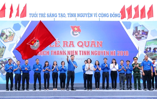 Chiến dịch Thanh niên tình nguyện hè 2018: Tuổi trẻ sáng tạo, tình nguyện vì cộng đồng 